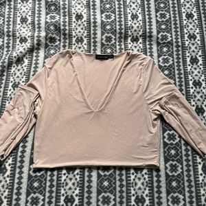 PrettyLittleThing Crop Top L/S